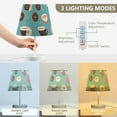 thumbnail image 5 of Donuts Tea Blue LED Desk Lamp Table Lamp USB Bedside Nightstand Small Lamp for Bedroom Living Room Kids Room, 5 of 8