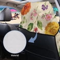 thumbnail image 6 of Xixirimido Car Towel Seat Covers Multifunctional Towel for Gym Outdoor Sport, Picnic, Beach, Pet Travel, Non-Slip Washable Car Seat Protector, Butterfly Dragonfly Colorful Floral, 6 of 8