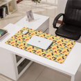 thumbnail image 3 of Long Mouse Pads for Desk,Yellow Cartoon Dinosaurs Pattern Desk Mats on Top Of Desks, Desk Mouse Pad Extra Large with 3mm Non-Slip Base and Stitched Edge for Gaming,Office,Work,Home 31.5"x15.7", 3 of 6