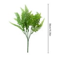 thumbnail image 2 of 15.3" Artificial Boston Ferns Decorative Plants Outdoor for Front Door, Garden, Porch Green 8, 2 of 6