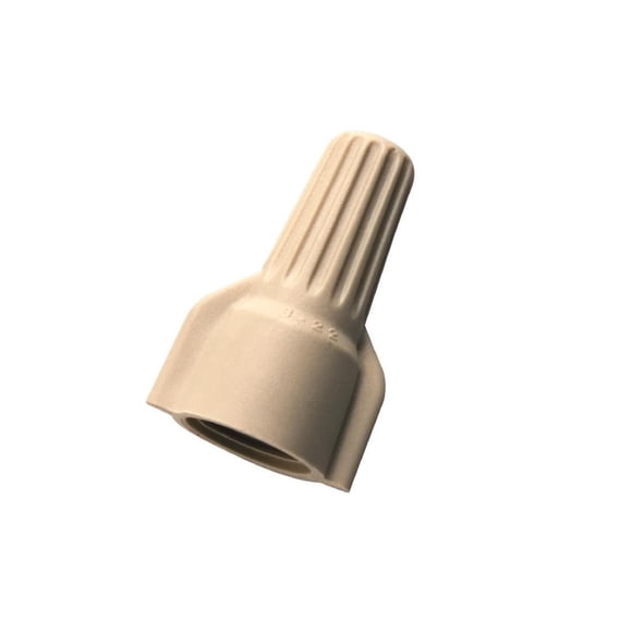 Conectores de cable de cobre Ideal 773307, color canela, paquete de 25
