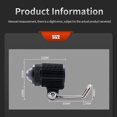 thumbnail image 5 of Fog Light Led Spot Light Fog Light Led Motorcycle Headlight Led Spot Lightblack)(2pcs), 5 of 5