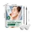 thumbnail image 3 of Clearance Sale! Face Lifting Tape, UltraThin High Elastic Tape, Makeup Tool To Hide Facial Wrinkles, Double Chin, V Face And Tighten Skin, 30pcs (Buy 2 get 1 free), 3 of 8