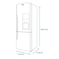 thumbnail image 4 of Refrigerador Bottom Freezer 520 L (19 pies) Inoxidable Mate mabe - RMB520IJMRM0, 4 of 4
