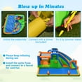 thumbnail image 2 of Costway Inflatable Water Slide Giant Bounce Castle w/Dual Climbing Walls Blower Excluded, 2 of 9
