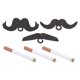 thumbnail image 3 of Cigarrillos Falsos, Bigotes Falsos Conjunto De Cigarrillos Disfraz Bigote Falso Cosplay Bigote Máxima Confiabilidad, 3 of 12