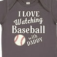thumbnail image 4 of Inktastic Daddy Baseball Grandson Boys or Girls Baby Bodysuit, 4 of 5