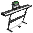 thumbnail image 1 of STAWAY 88-Key Portable Folding Piano Keyboard - Ultra-Slim, Bluetooth MIDI, 128 Tones, Adjustable Stand, Rechargeable Battery - Perfect for Musicians, 1 of 9