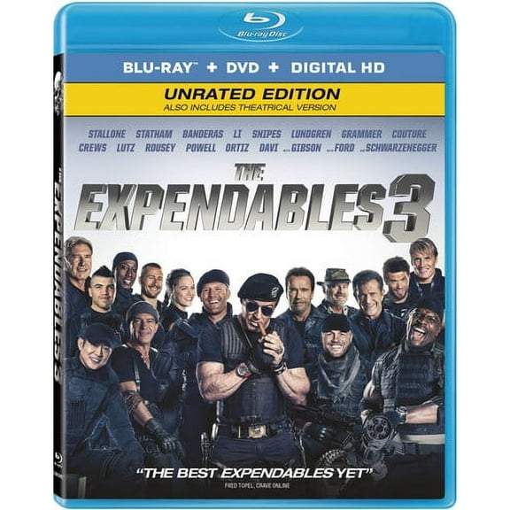 The Expendables 3 (Blu-ray), Lions Gate, Action & Adventure