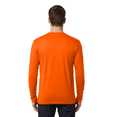 thumbnail image 5 of C2 Sport Hi-Vis Work T-Shirt for Men, Long Sleeve Crewneck Safety Orange Tee, Size-S, 5 of 5