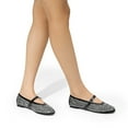 thumbnail image 5 of Dream Pairs Women’s Mary Jane Flats – Fishnet Pointed-Toe Flats with Buckle Strap, 5 of 8