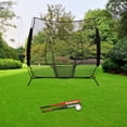 thumbnail image 3 of Black Pro Baseball Softball Hitting Pitching Net Baseball Backstop Practice Net, 3 of 16