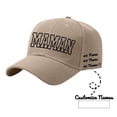 thumbnail image 2 of Gsakboxl Masters Hat DIY Custom Name Letter Baseball Cap, Personalized Fashion Sun Hat for Mother's Day Birthday Gifts, 2 of 7