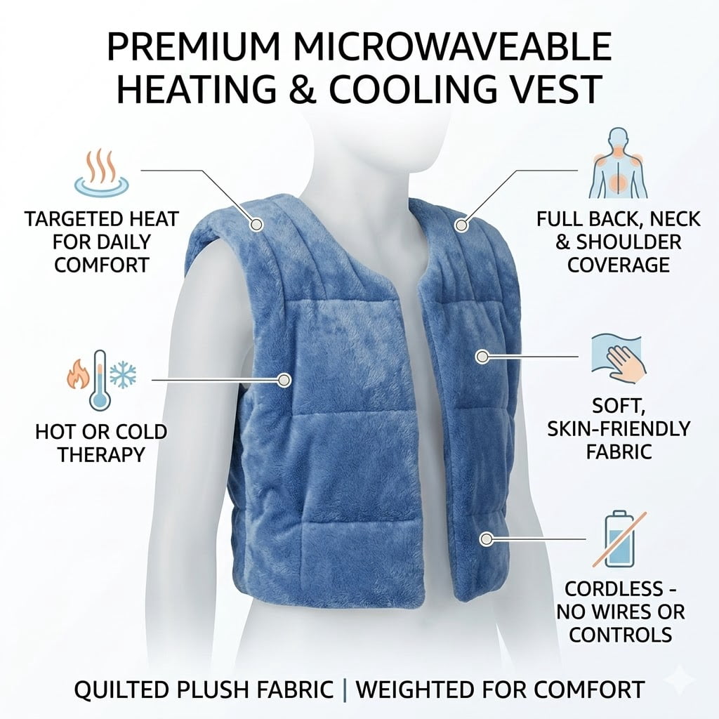 Herbal Concepts Comfort Back Pac, Blue