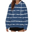 thumbnail image 2 of Jienlioq Hauts Grande Taille Liquidation Sweat à Capuche Ample à Manches Longues pour Femmes, 2 of 5