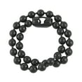 thumbnail image 2 of 9.5mm Extra Large Gunmetal Steel Ball Chain Mens Necklace with Extra Durable Color Protect Finish - 34 inches, 2 of 3