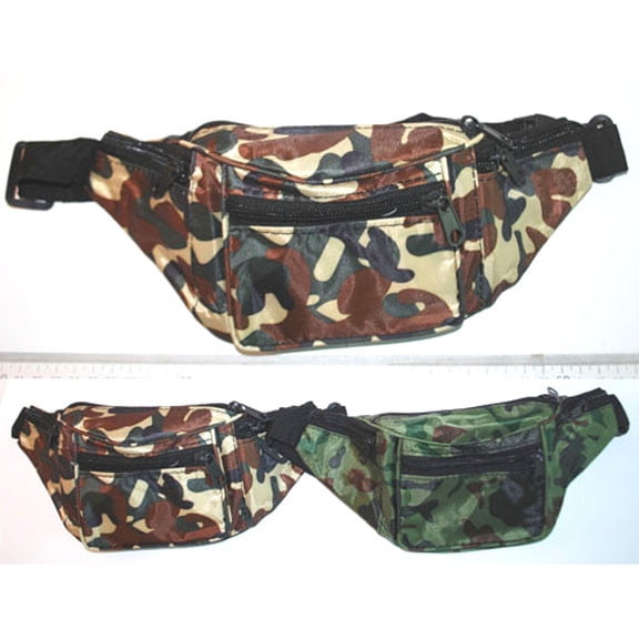 camo bum bag