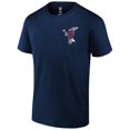 thumbnail image 2 of 2024 U.S. Soccer USMNT Logo Adult T-Shirt USA with Eagle Front and Back Print Soccer Tee - Add Name/Number [Navy], 2 of 3