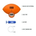 thumbnail image 6 of RealPlay Light Up Football with Rechargeable LED Light, Orange, 6 of 8