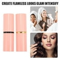 thumbnail image 2 of Unique Bargains Makeup Brush Kit Travel Retractable Angled Highlight Pink 2 Pcs, 2 of 7