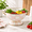 Rosy Check-Large, variant on Small Violet Check Enamel Colander Decorative Kitchen Food Strainer