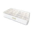 thumbnail image 3 of Cajón Caja De Almacenamiento Organizador De Cosméticos Escritorio Para Tocador Estante De Tocador Blanco+Cajón Caja De Almacenamiento Organizador Cosmético Escritorio Para Tocador Estante Zulema none, 3 of 8