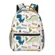 thumbnail image 1 of Easygdp Childish Dinosaur Mochila Ergonómica Versátil para Laptop - Múltiples Bolsillos, Correas Ajustables, Unisex para Escuela, Viajes y Actividades al Aire Libre-One Size, 1 of 5