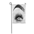 thumbnail image 1 of SIDONKU Blue Eyebrow Woman Eye False Eyelashes Face Lashes Abstract Garden Flag Decorative Flag House Banner 28x40 inch, 1 of 1