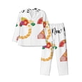 thumbnail image 1 of Balery 2025 New Year'S Pijama para Hombre de Dos Piezas con Manga Larga, Conjunto de Dormir y Descanso Suave con Bolsillos-Medium, 1 of 7