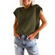 thumbnail image 5 of Suéteres de otoño para mujer Color sólido Básico Casual Ajuste holgado Traje de vacaciones de talla grande, 5 of 9