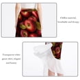 thumbnail image 2 of Fruit Stylish Summer Chiffon Beach Dress with Polyester Straps - Women's Summer Dresses, 2 of 6