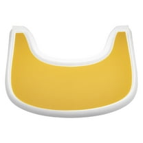 Reusable Tray Liner, Baby Led Weaning Suction Silicone Mat with Food Divider, Suction Plate Mat for Highchair, Easy Clean Placemat