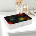 thumbnail image 6 of Spider Web Elegant PU Leather Display Case with Removable Compartment for Earring Organizer and Necklace Holder - Portable Storage Box, 6 of 6