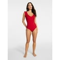 thumbnail image 5 of Time and Tru Women's and Women's Plus Size Ruffle Strap One Piece Swimsuit, Sizes XS-3X, 5 of 5