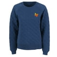 thumbnail image 2 of Women's Navy Las Vegas Aviators Quilted Raglan Pullover Sweatshirt, 2 of 3