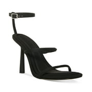 Steve Madden Womens Briella Strappy Dress Black 5.5M