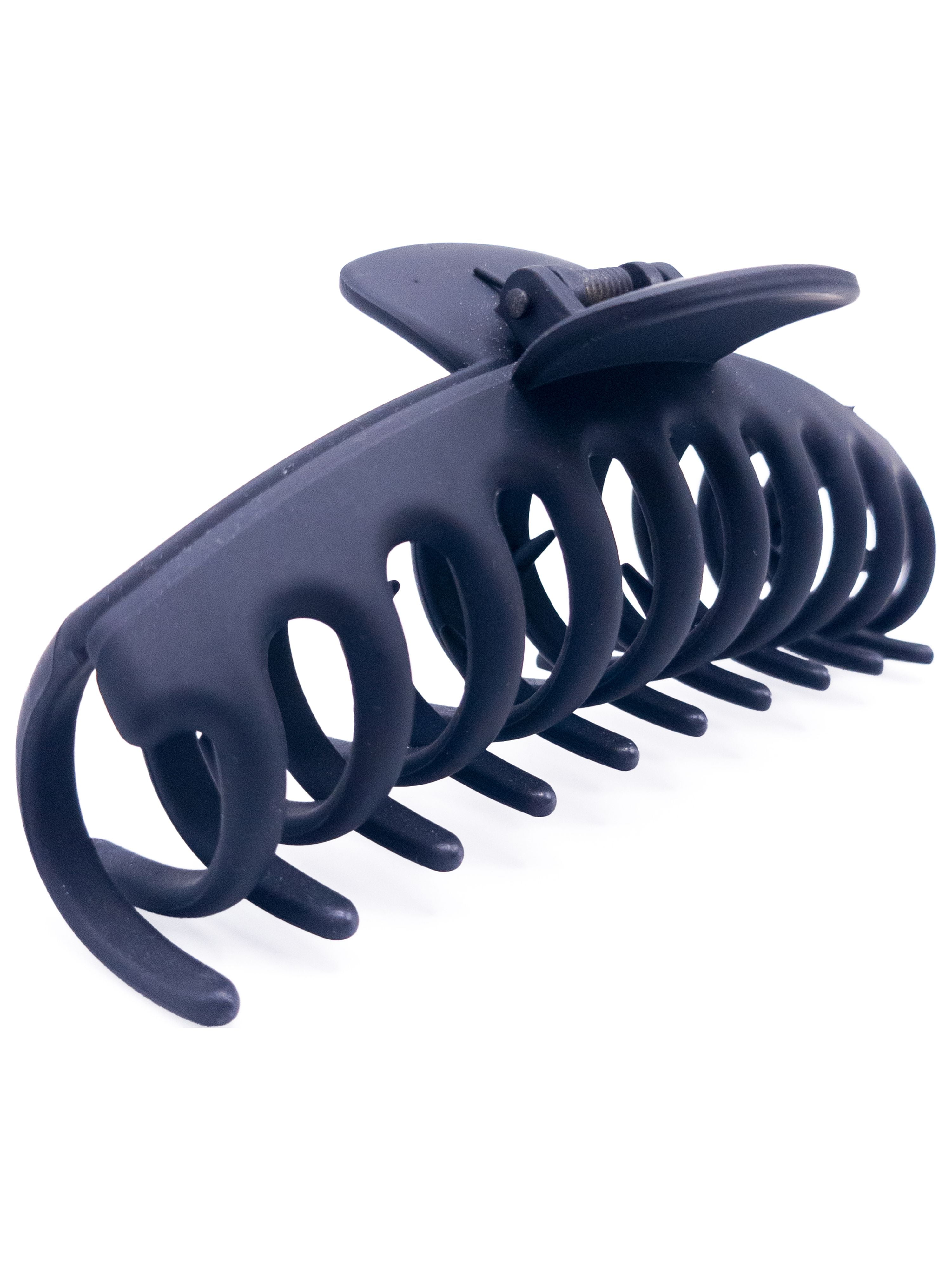 Time and Tru Women's Hair Claw Clip 2-Pack, Black