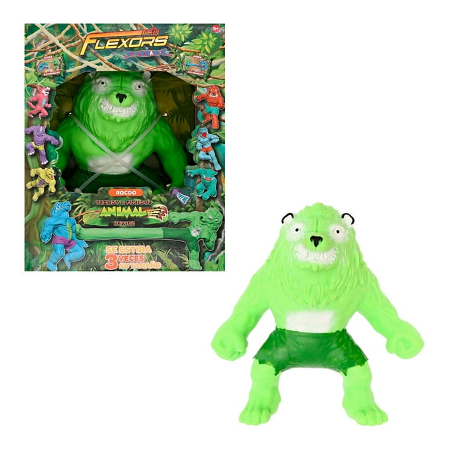 Figura Estirable Ruz Flexors Animal Series (Rocdo 20 cm Verde)