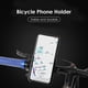 thumbnail image 2 of Sywqhk Soporte de teléfono para bicicleta Soporte de GPS para motocicleta de metal con rotación de 360 ​​grados (negro), 2 of 9