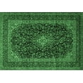 thumbnail image 1 of Ahgly Company Indoor Rectangle Persian Emerald Green Traditional Area Rugs, 4' x 6', 1 of 4