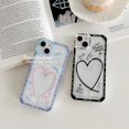 thumbnail image 4 of Samsung A14 A13 A04 A12 A03S A02S A53 A73 A33 A23 A52 A51 A71 A72 A32 A22 A50 A50S A30S A02 A21S S22 Funda Transparente De Amor De Dibujos Animados Suave TPU Lente Protección Cubierta Trasera, 4 of 4