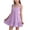 Purple, variant on FAIWAD Girls Sundresses Casual Sleeveless Crew Neck Tank Dress Kids Flowy Tiered RuffleA Line Midi Dresses