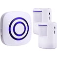thumbnail image 1 of CNKOO  -Motion Sensor Alarm System  Wireless Home Security Driveway Alarm Indoor  Motion Detector Alert with 2 Sensor and 1 Receiver -38 Chime Tunes, 1 of 5
