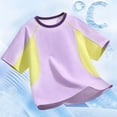 thumbnail image 7 of LEKWK Boys Workout Shirts Quick Dry Moisture Wicking Athletic T-Shirts Crewneck Short Sleeve Breathable Summer Tops for Running Casual Gym Back to School, 7 of 7