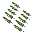 thumbnail image 2 of Mosiee 10 Pcs Modèle d'Arbres Vert pour Échelle de Chemin de Fer 9Cm Modèle de Table de Sable Miniature Décor Diy pour Décoration de Scène, 2 of 9