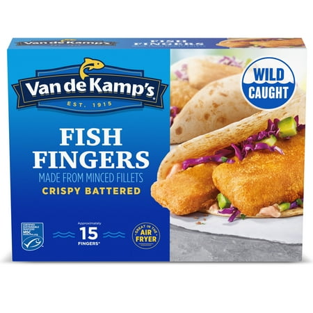 Van de Kamp's Crispy Battered Fish Fingers Made With Fish 18.1 oz 15-Ct (frozen)