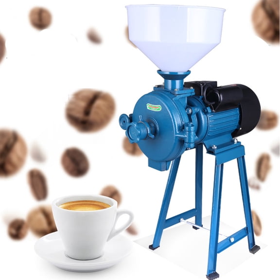 Electric Grinder Mill Grain Corn Wheat Feed/Flour Wet &Dry Cereal Machine 2200W for Grain and Oil Stores