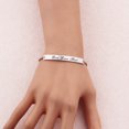 thumbnail image 4 of MYOSPARK Nurse Gift Live Love Heal Bracelet RN Jewelry For Nursing Graduation Gift (Silver), 4 of 7
