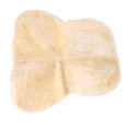 thumbnail image 1 of Saddle Pad, poliéster faux lana media silla de montura absorción de amortiguaciónada cómodo para el atrenamiento, 1 of 7