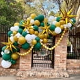 thumbnail image 4 of 5 globos cónicos de aluminio con forma de estrella de explosión dorada de 22 pulgadas y 4D, globos cónicos grandes con forma de estrella, suministros de decoración para fiestas de cumpleaños, bodas y, 4 of 5